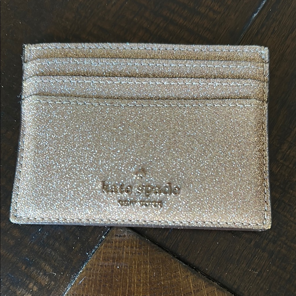 Kate Spade Glitter Card Holder